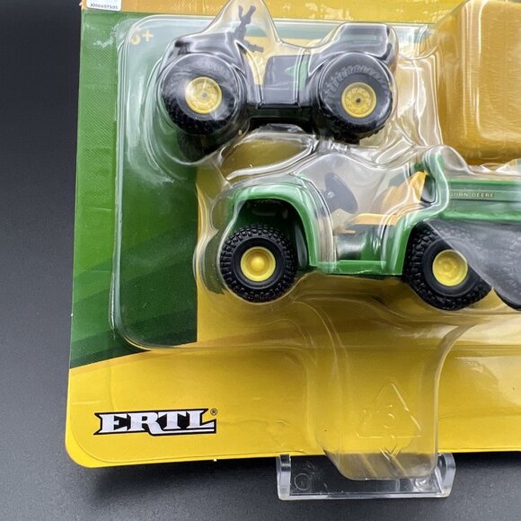 2010 Ertl: John Deere Gator 4X4 & Quad ATV 1:32 scale 3-piece set - Picture 4 of 9